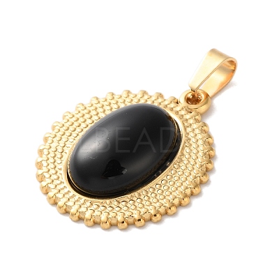 Natural Black Onyx(Dyed & Heated) Pendants STAS-C120-13G-05-1
