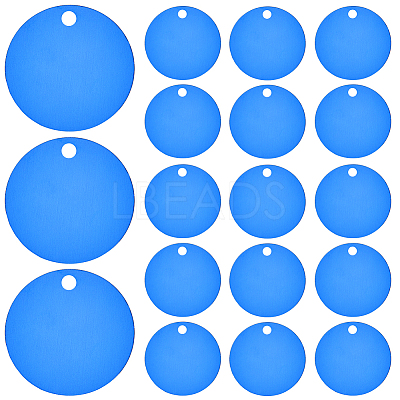 25Pcs Aluminum Pendants FIND-SP0002-68B-01-1