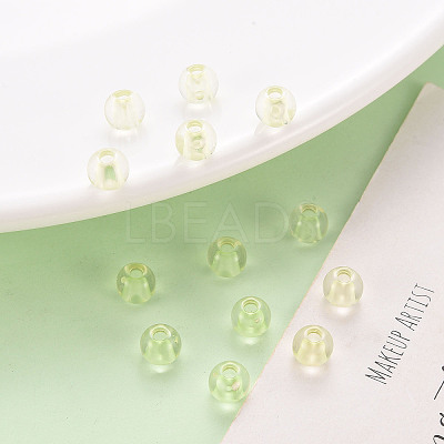 Transparent Acrylic Beads LS-MACR-S370-A6mm-728-1