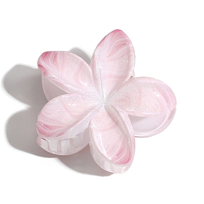 Flower Plastic Claw Hair Clips PW-WG4EC66-01-1
