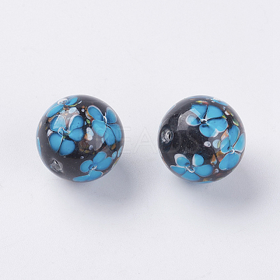 Handmade Lampwork Beads LAMP-J089-F01-1
