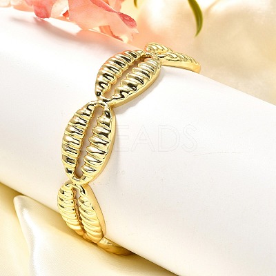 Brass Cuff Bangles for Women BJEW-U018-02G-1