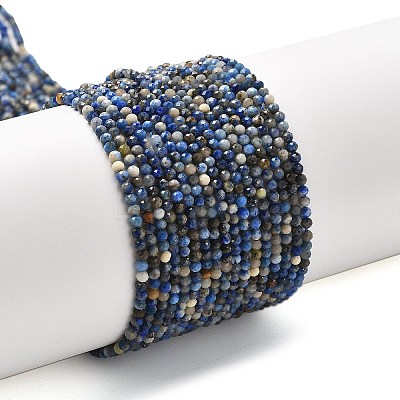 Natural Lapis Lazuli Beads Strands G-RM241221-A11-1