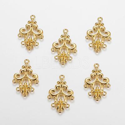 Tibetan Style Alloy Chandelier Component EA8536Y-G-1