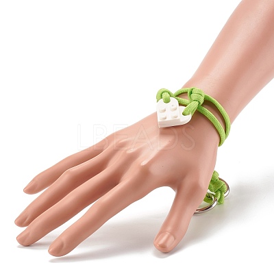 Polyester & Spandex Cord Bracelet Sets BJEW-JB06367-05-1