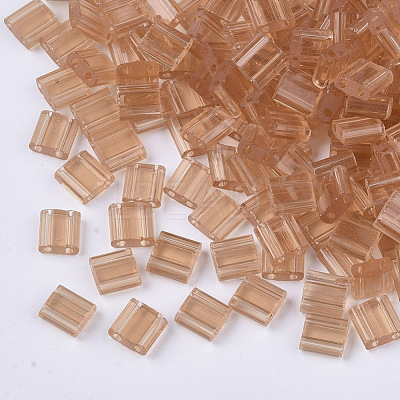 2-Hole Glass Seed Beads SEED-T003-01C-05-1