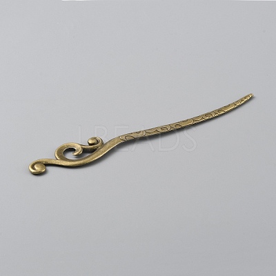 Alloy Hair Sticks MRMJ-WH0077-100M-AB-1