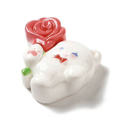 Opaque Resin Decoden Cabochons CRES-L042-A03-1