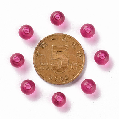 Transparent Acrylic Beads MACR-S370-A6mm-706-1