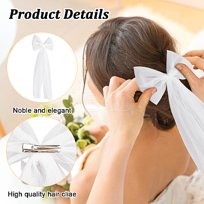 1Pc Iron Alligator Hair Clips OHAR-DR0001-04-1