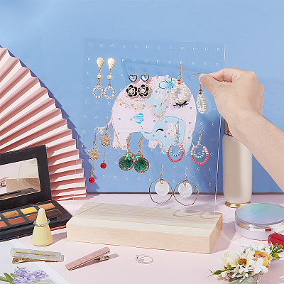 Acrylic Display Stands ODIS-WH0027-027-1