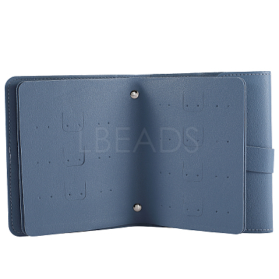 1PC PU Imitation Leather Earring Storage Bags ABAG-CN0001-41C-1