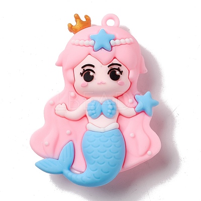 PVC Plastic Cartoon Big Pendants KY-G017-G01-1