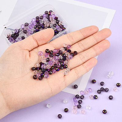 Glass Beads Strands EGLA-YW0001-14B-1