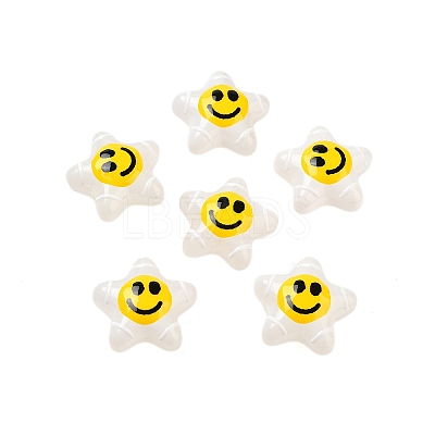 Glass Enamel Beads GLAA-G107-03-04-1