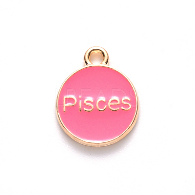 Alloy Enamel Pendants X-ENAM-S124-01A-03H-1