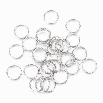 Tarnish Resistant 304 Stainless Steel Split Rings STAS-H413-04P-D-1