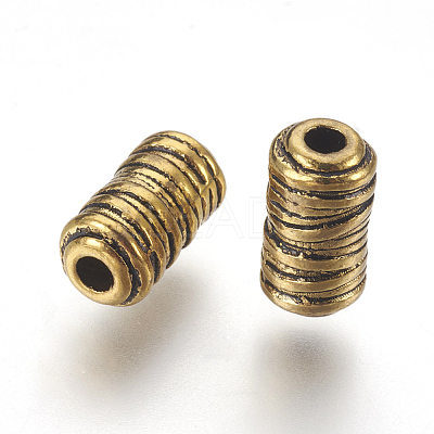Tibetan Style Alloy Beads X-GLF0588Y-NF-1