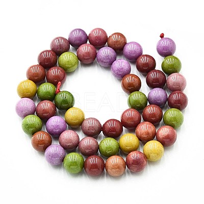 Natural Quartz Beads Strands G-N355-8mm-29-1