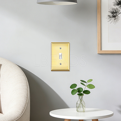 ABS Plastic Receptacle Outlet Wall Plate AJEW-WH0410-464B-01-1