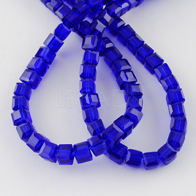 Glass Bead Strands LS-GLAA-R041-6x6mm-22-1