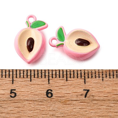 Baking Paint Alloy Pendants FIND-G097-04C-1