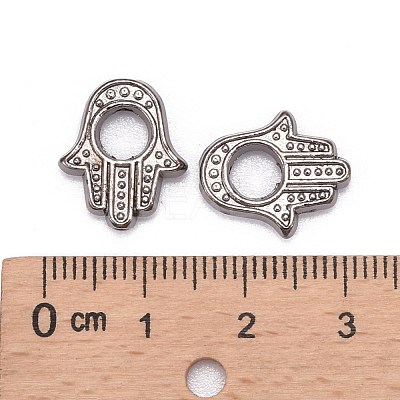 Tibetan Style Alloy Bead Frames X-TIBEB-A123963-B-LF-1