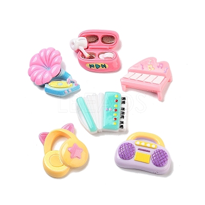 Cute Opaque Resin Decoden Cabochons RESI-S02-11-1