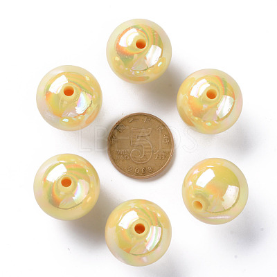 Opaque Acrylic Beads MACR-S370-D20mm-SS2105-1