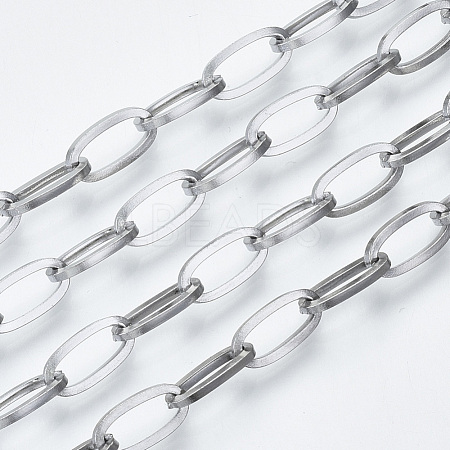 Tarnish Resistant 304 Stainless Steel Chains CHS-S001-03A-P-1
