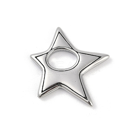 316 Surgical Stainless Steel Pendants STAS-G349-17P-1