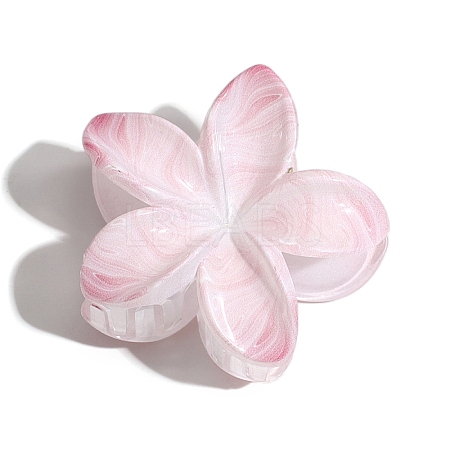 Flower Plastic Claw Hair Clips PW-WG4EC66-01-1