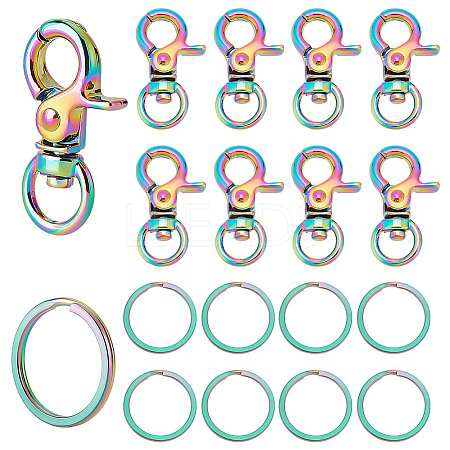   10Pcs Alloy Swivel Clasps FIND-PH0009-05-1