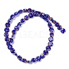 Handmade Millefiori Lampwork Beads Strands LAMP-G166-17A-04-1