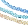 Transparent Painted Glass Beads Strands LS-DGLA-A034-T2mm-A13-4