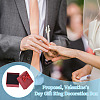 Square Cardboard Paper Ring Gift Storage Boxes CON-TAC0001-17G-8