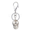 5Pcs Baseball Cap CCB Plastic Keychains KEYC-JKC01059-1