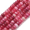 Natural White Jade Beads Strands X-G-E507-01-13-2