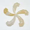 Natural White Agate Big Pendants G-T122-09D-1