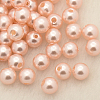 Imitation Pearl Acrylic Beads PL608-7-1
