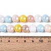 Electroplate Glass Beads Strands EGLA-N019-10mm-02-4