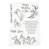 Silicone Clear Stamps DIY-A013-02-1
