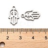 316 Surgical Stainless Steel Pendants STAS-H190-05P-01-3