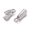 Non-Tarnish 304 Stainless Steel Ice Pick Pinch Bails STAS-K277-03B-P-2
