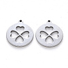 Non-Tarnish 201 Stainless Steel Pendants X-STAS-N092-12-2