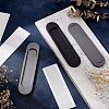 4Pcs 2 Colors No Punch Alloy Flush Pull Barn Door Handle FIND-CA0004-89-4