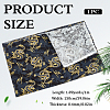 Dragon Pattern Cotton Fabric DIY-WH0579-96D-2