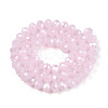 Electroplate Glass Beads Strands EGLA-A044-J8mm-A02-3