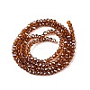 Electroplate Glass Beads Strands EGLA-A044-T1mm-A02-3