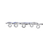 Chinese Style Alloy Enamel Chandelier Components Links X-ENAM-E329-05A-S-5